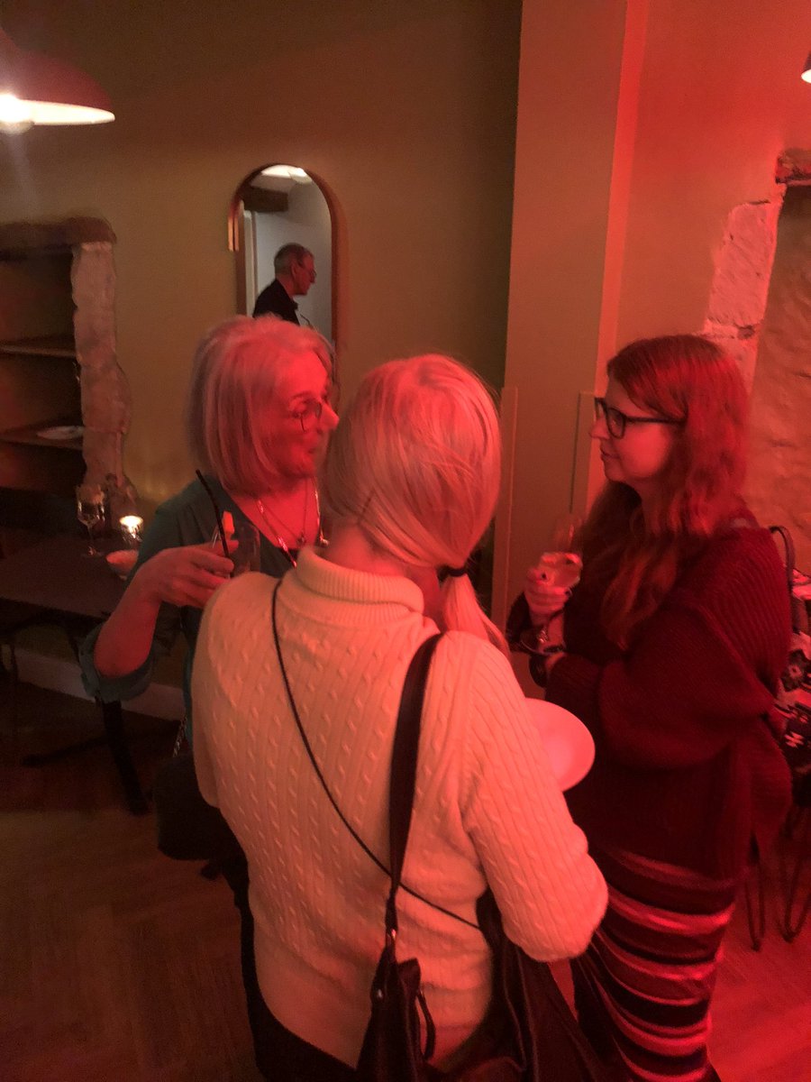 SurreyGranny's tweet photo. Fabulous evening @thechapelreigate with the Surrey regional support group part of @BrainAppeal #raredementia #FTD #SupportingCarers thank you @CarersofEpsom for funding our evening https://t.co/MZYwjLpISr