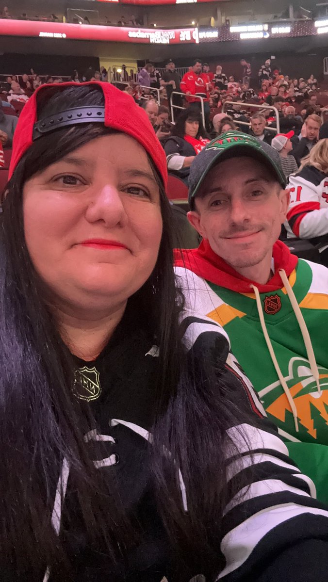 fiestaverde's tweet photo. @NJDevils @mmschocolate My first time at The Rock! So excited! #Devilsrollcall https://t.co/SRjLbXu2fA