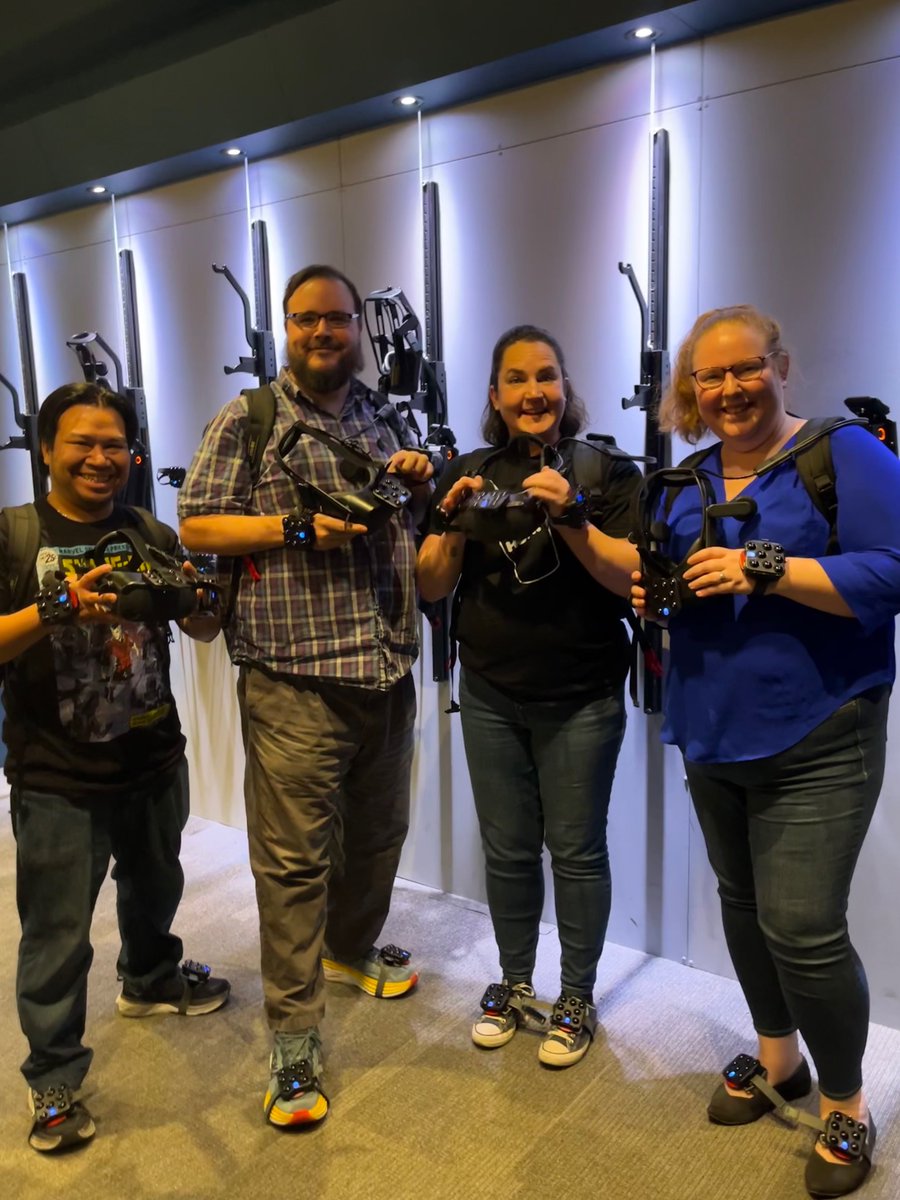 gemmiddleschool's tweet photo. Part of our social studies team took a professional field trip to @ASU  to find out more about their educational partnership with @VisitDreamscape. Their initiative, Dreamscape Learn, is using VR entertainment technology to redefine the ways we teach and learn! #edtech #VR https://t.co/EUHL81u1bF
