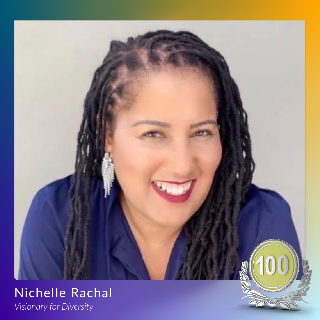 marcusfosterei's tweet photo. In celebration of Dr. Marcus A. Foster, we honor 100 community leaders. Nichelle Rachal is the senior manager of community relations for Clorox. She is the co-lead of BELIEVE, Clorox's Black employee resource group. Visit https://t.co/olfOzjurdJ to vote https://t.co/hgHMZlMrWU