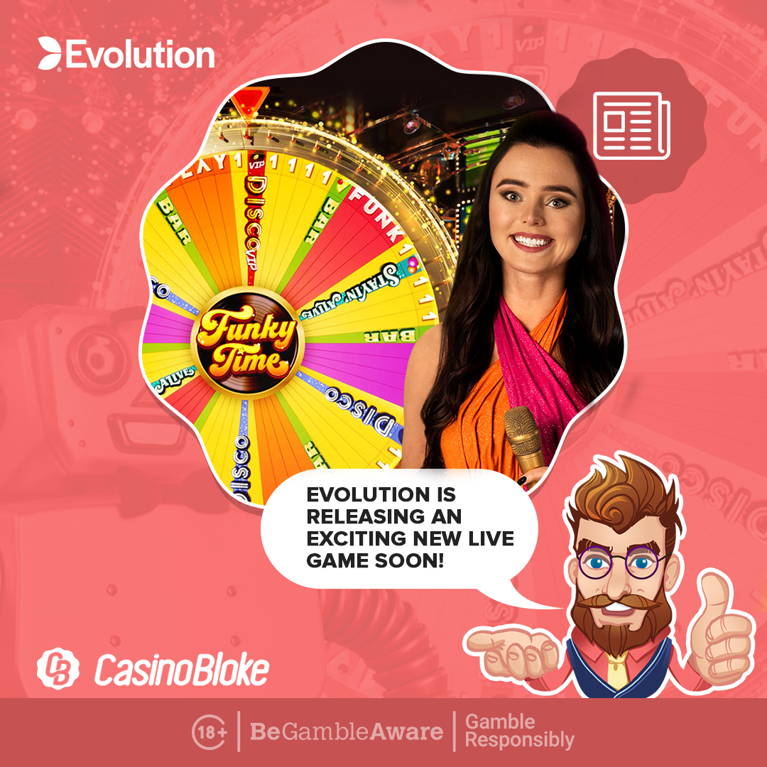 Spin the wheel and bet on instant payouts and bonuses for a chance to win big in this 70s disco-themed live Evolution game show titled Funky Time Live!

&#128279;


