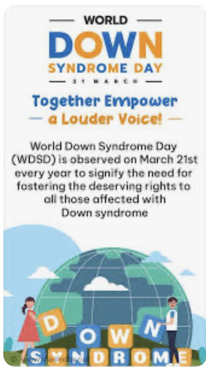 3.21.23 World Down Syndrome Day