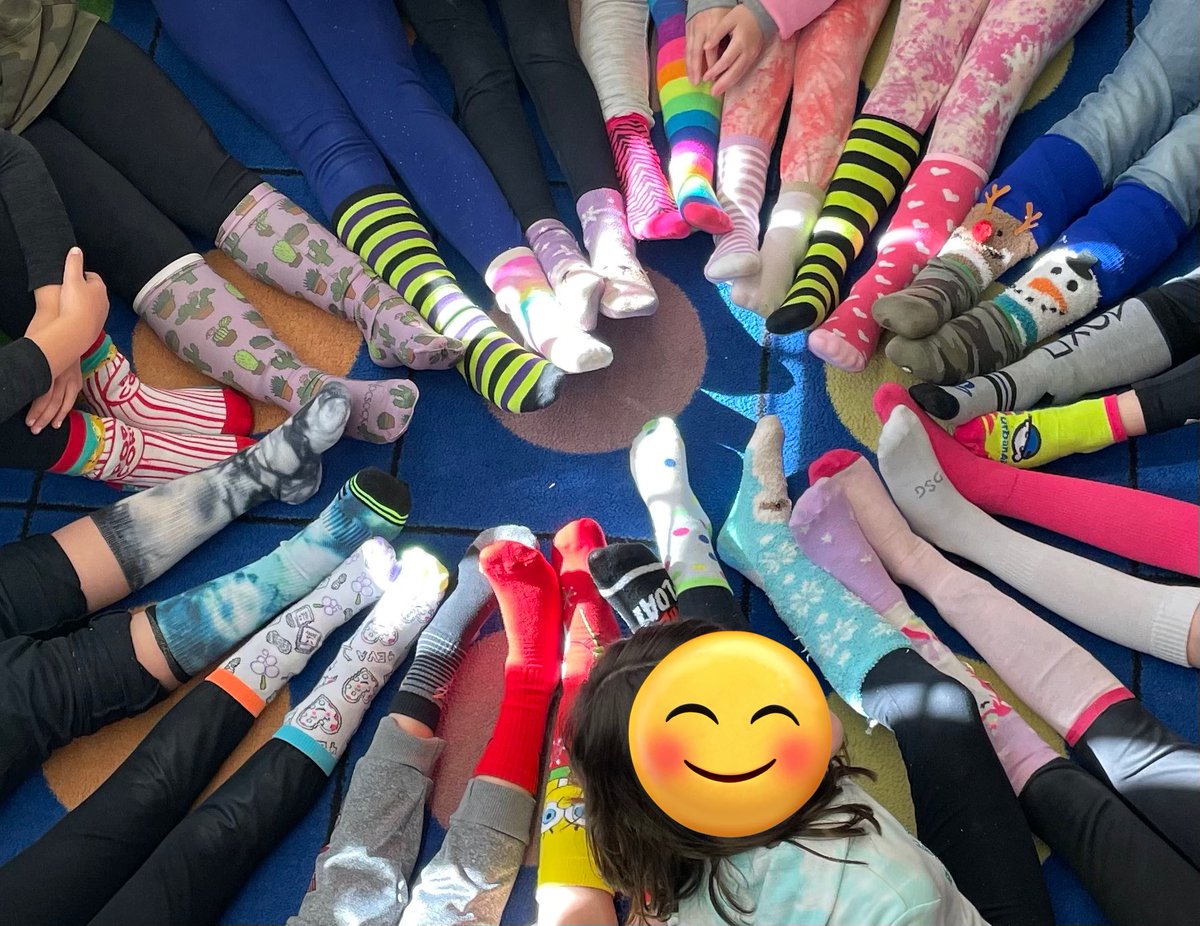 We rocked our socks today in room 23 for #worlddownsyndromeday ! #rockyoursocks