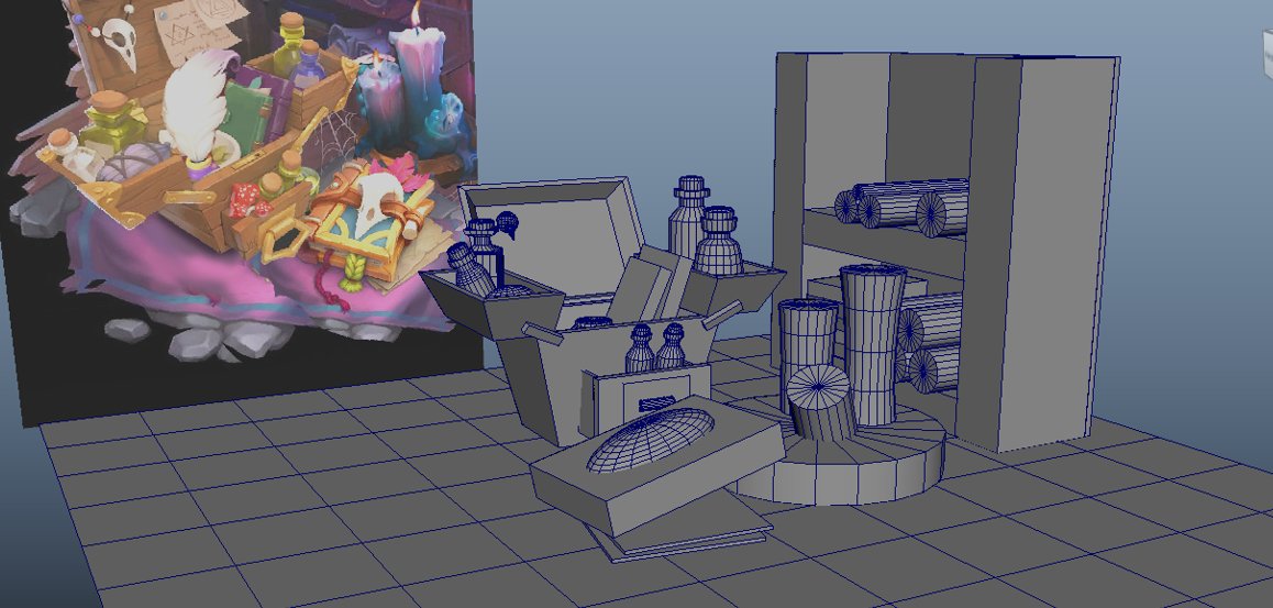 tpf_darling's tweet photo. How it started vs how it's going 🥰 Been really enjoying my Modeling Fundamentals class... I can't describe how much more I appreciate all games now 😭 I can't wait to do some personal projects! #modeling #polymodeling #maya https://t.co/XfMig49TZ6