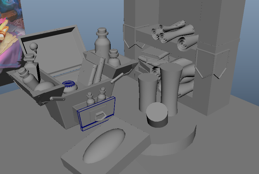 tpf_darling's tweet photo. How it started vs how it's going 🥰 Been really enjoying my Modeling Fundamentals class... I can't describe how much more I appreciate all games now 😭 I can't wait to do some personal projects! #modeling #polymodeling #maya https://t.co/XfMig49TZ6