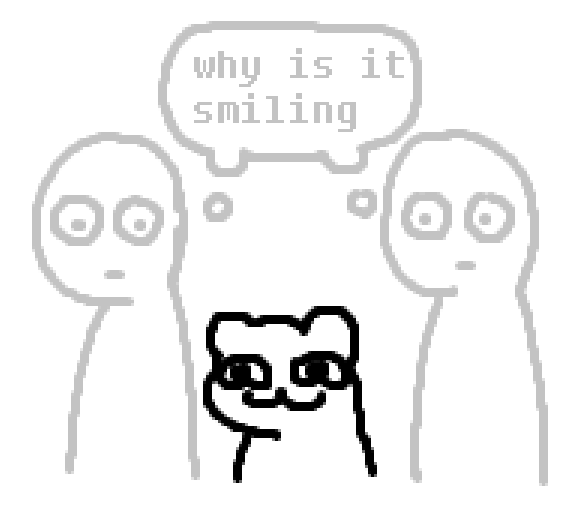 cuptoast's tweet photo. smiling in public all by urself! https://t.co/MLLQ7fF3ex