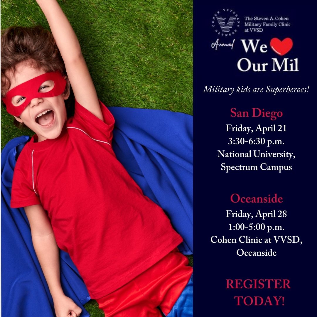 Steven A Cohen Military Family Clinic at VVSD tweet media