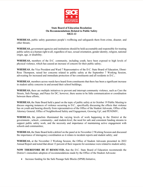 Ward 7 Rep. Eboni-Rose Thompson tweet media