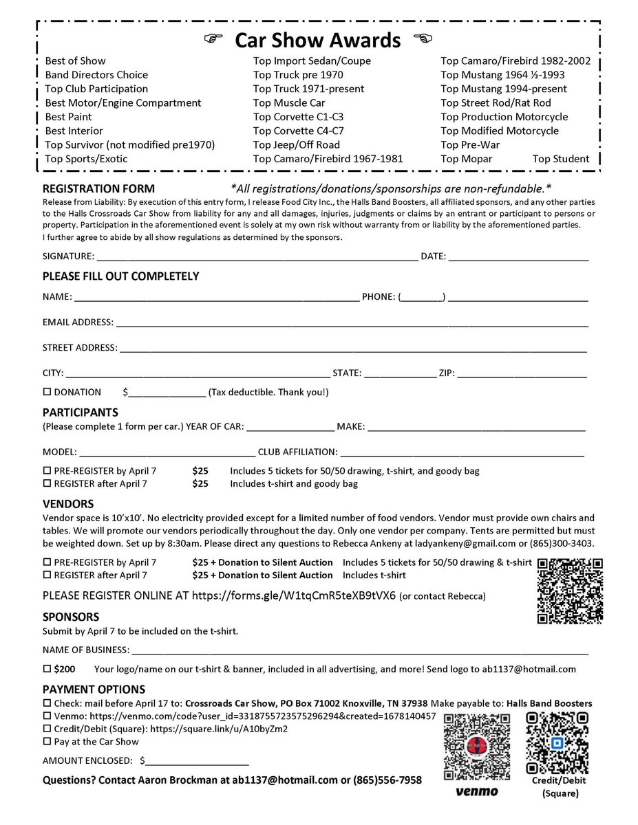 Anyone interested in a car show?