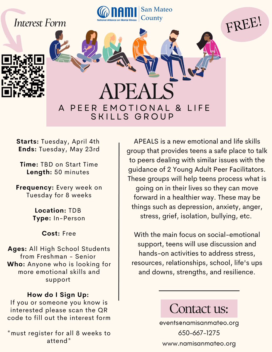 A New NAMI SMC Teen Group