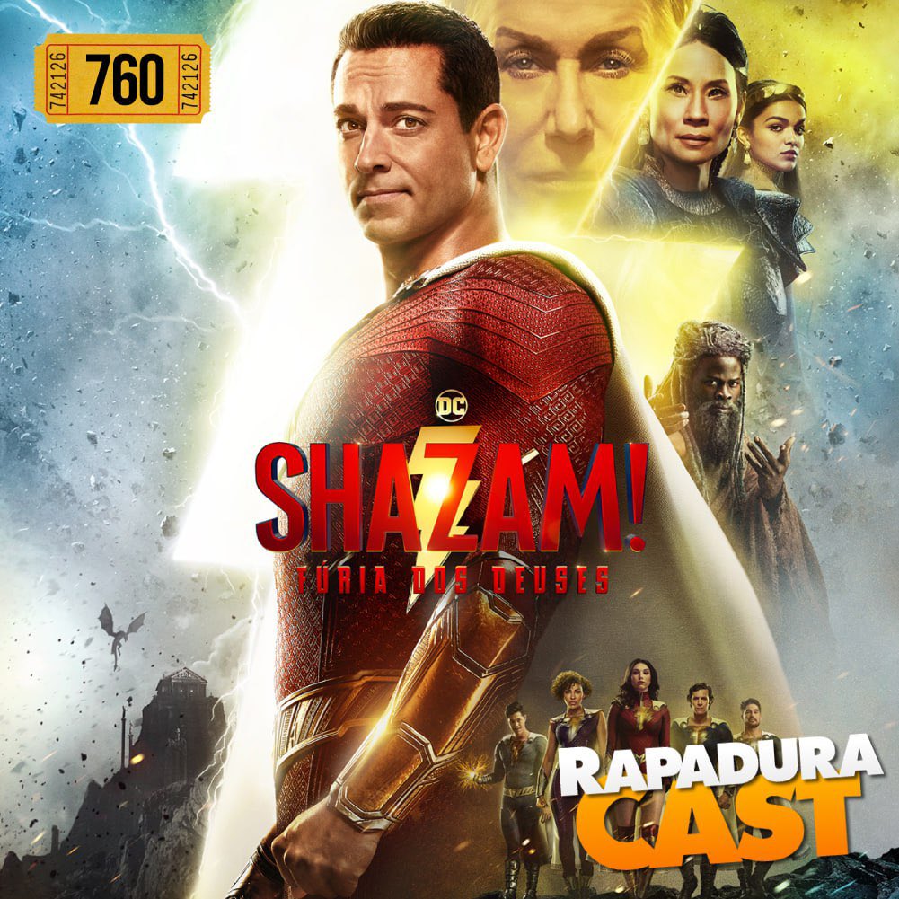 rapadura's tweet photo. 🚨🚨 #rapaduracast NO AR!

Sim, chegou mais cedo! Falamos sobre #Shazam2! E aí, é ruim mesmo? Estão exagerando com o filme? O que faltou pra ele ser um sucesso? Shazam vai voltar ao DCU? O 1º é melhor?

VEM OUVIR ⬇️⬇️
Site: https://t.co/h7u96UJJcS
Spotify: https://t.co/PG30bsIvd9 https://t.co/mfeY0KkT4n