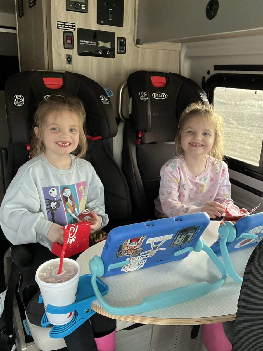 allysonschwab's tweet photo. We got the Camper Van out today so that between therapy and swim lessons we can eat some @ChickfilA comfortably 😀 Be sure to mark your calendar as we send out your Jen and Len shirts! April 2nd is World Autism Day!!
#Tuesdayroutine #autism #jenandlenblue https://t.co/sKdAo898Mb
