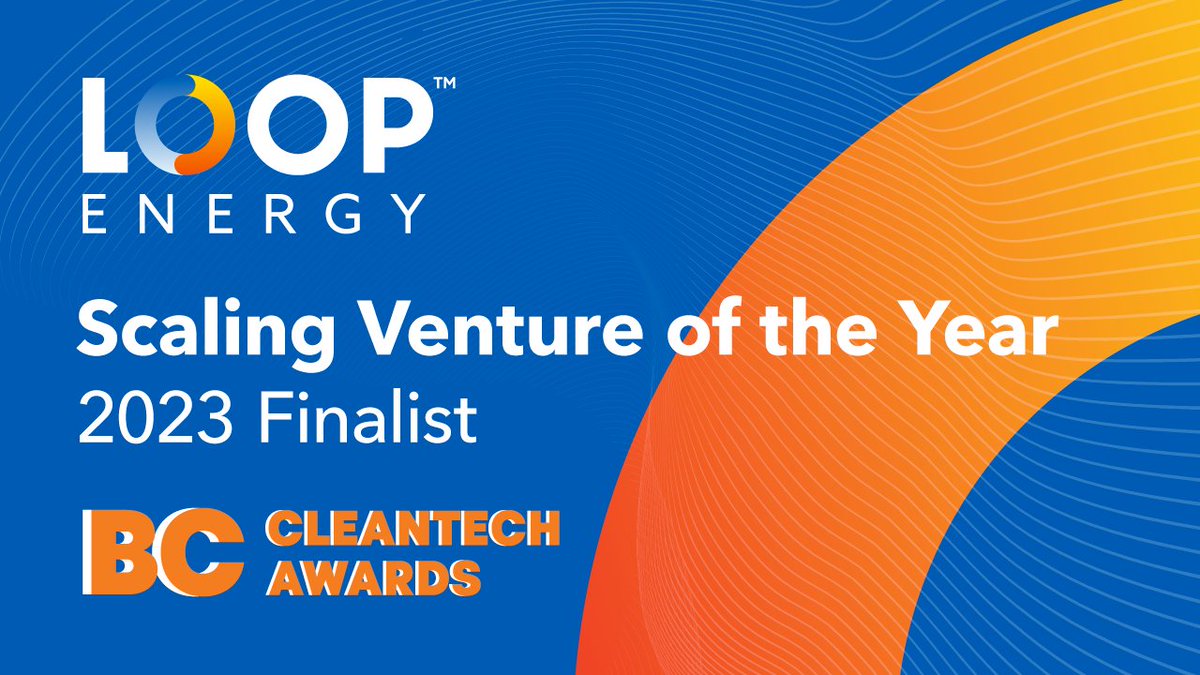 LoopEnergyInc's tweet photo. Thank you #BCCleantechAwards for selecting #LoopEnergy as finalist for Scaling Venture of the Year award, recognizing #cleantech ventures positioned to take a leadership role on the global innovation stage.
#cleanenergy #hydrogen #cleantech
@vantechjournal @kpmgca @ForesightCAC https://t.co/1CiMyYcass