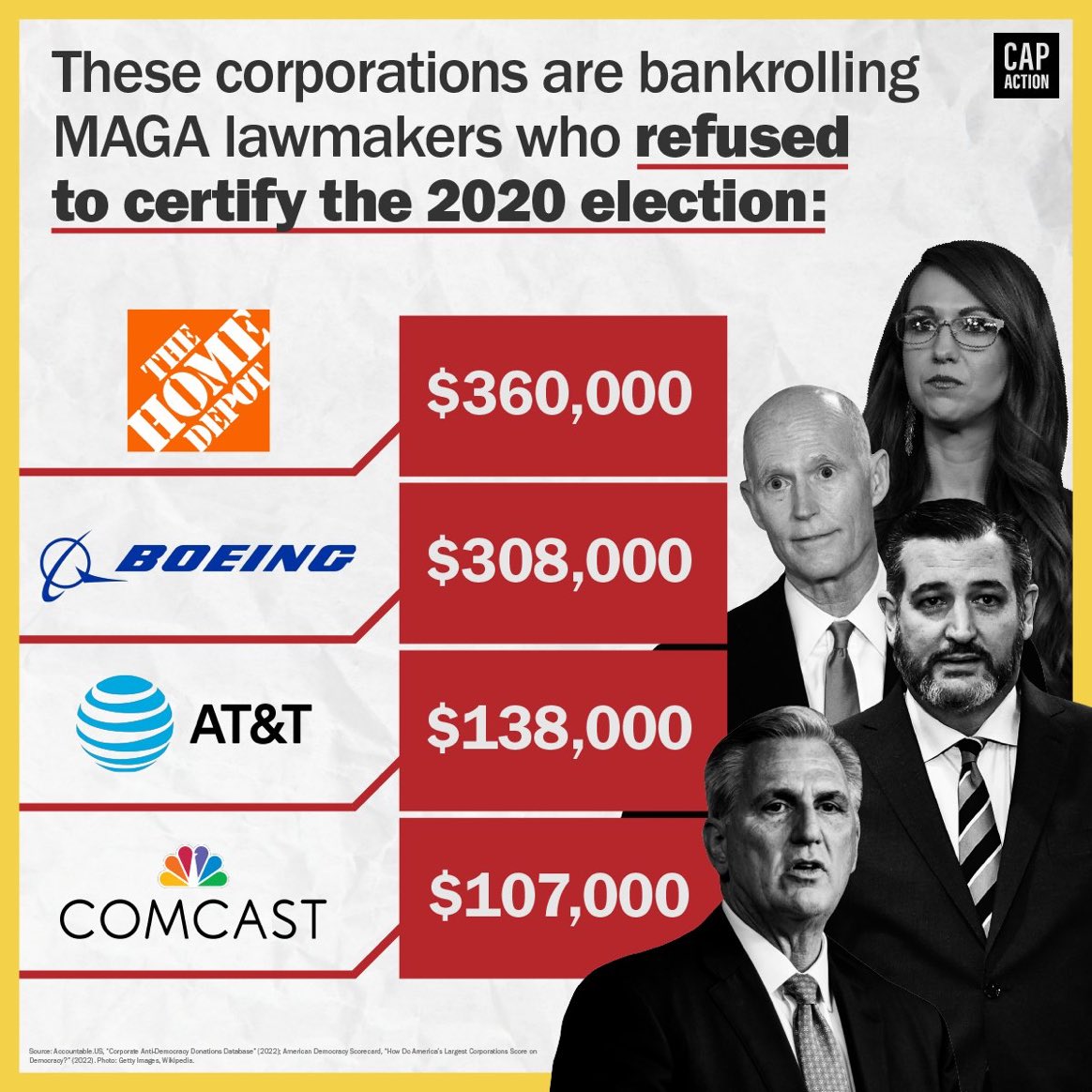 TrumpIsTheEnemy's tweet photo. @LChavezDeRemer Lori is fine when corporations bankroll violent, treasonous MAGA insurrectionists in Congress, but she's not fine when corporations choose to protect our environment. Outrageous. @AshleyKochKGW #BillionairesFirst #LeonardLeo #FrontGroup #ESG #DEI #OR05 #ORpol #Orleg @truth_lori https://t.co/Jc5kZ0pEXr