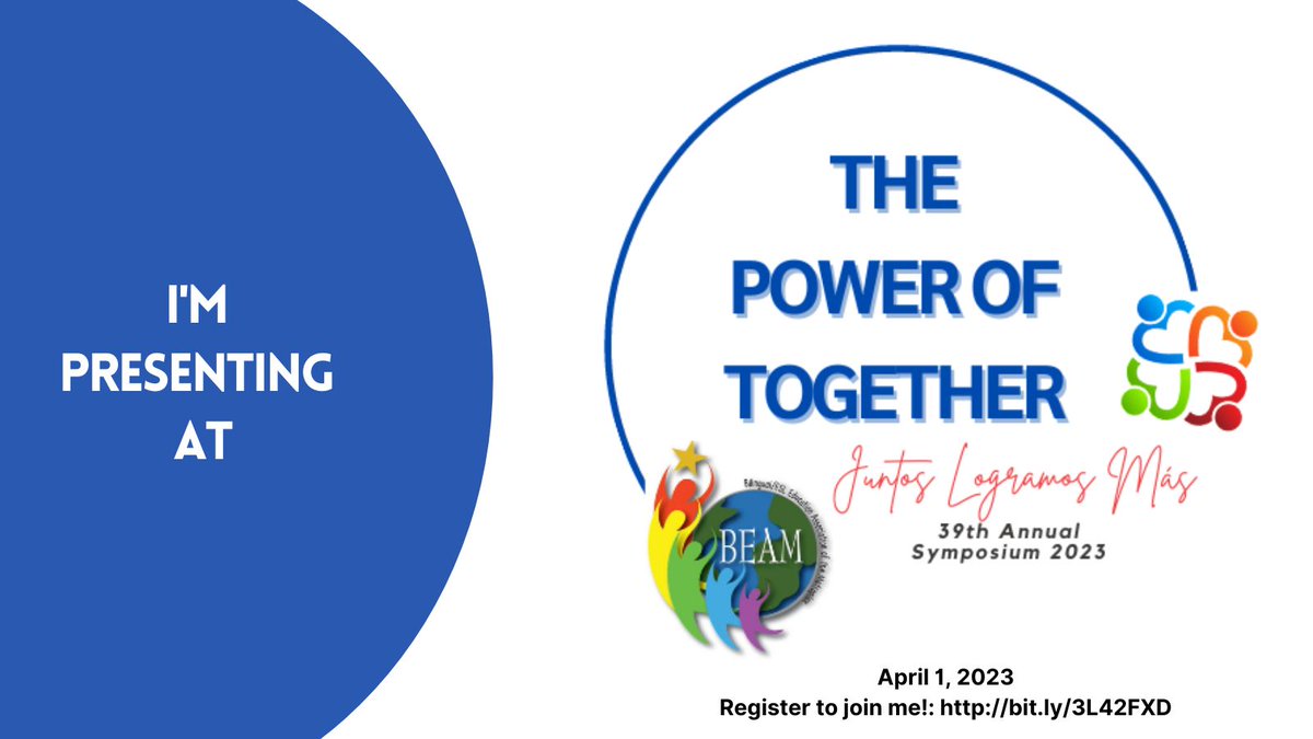 Leeskers's tweet photo. Come see me and my teammate present @BEAMDFW on April 1st! https://t.co/KNxrYWwRn1