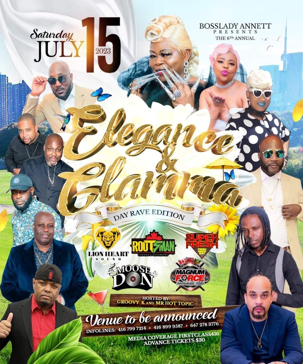 🎬#BOSSLADY #PRODUCTION 🎥
🏖#ELEGANCEANDGLAMMA #DAYRAVE 🏖#EDITION
🏖#SUMMERPARTY 

🏖#JULY15EVENT #MAINEVENT 
🏖#ALLSTARPARTY🍫 
🎬#itsgonnabeamovie🎥
🏖#comingtoavenuenearyou 
🏖#mansionparty #poolparty 
🏖#beachparty 
🏖#banquethallparty
📍Will be on your  🔥#hotticket 🔥