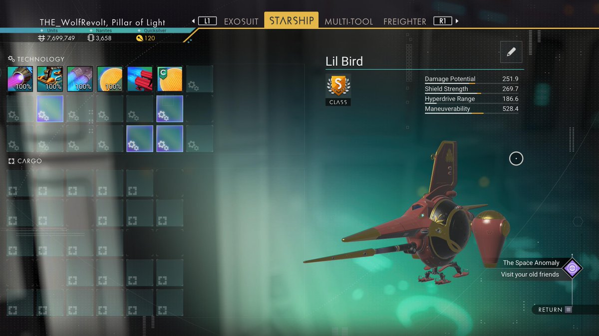 THEWolfRevolt's tweet photo. #PS5Share, #NoMansSky https://t.co/juhMQURCFo