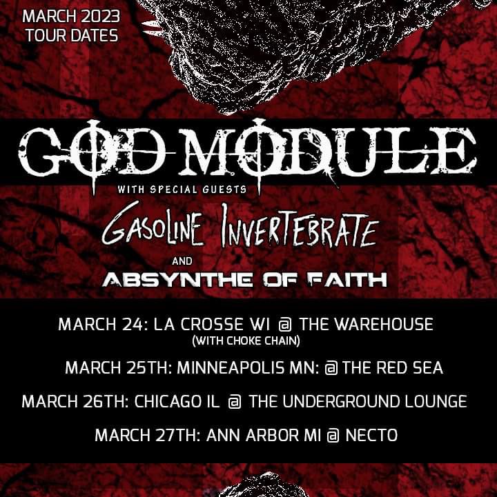 God__Module's tweet image. This little tour starts this Friday!