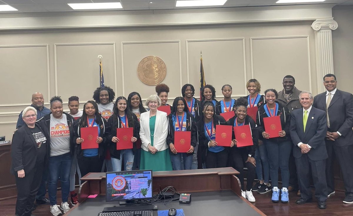Monday, Rowan Co. Commissioners recognized West Rowan Girls Basketball for incredible achievements, sportsmanship, leadership in 31-0 season, 3A State Championship. On Tuesday night, City Council set 3/21 as Salisbury High Girls Basketball 2A State Champs Day in <a href="/CitySalisburyNC/">City of Salisbury</a>