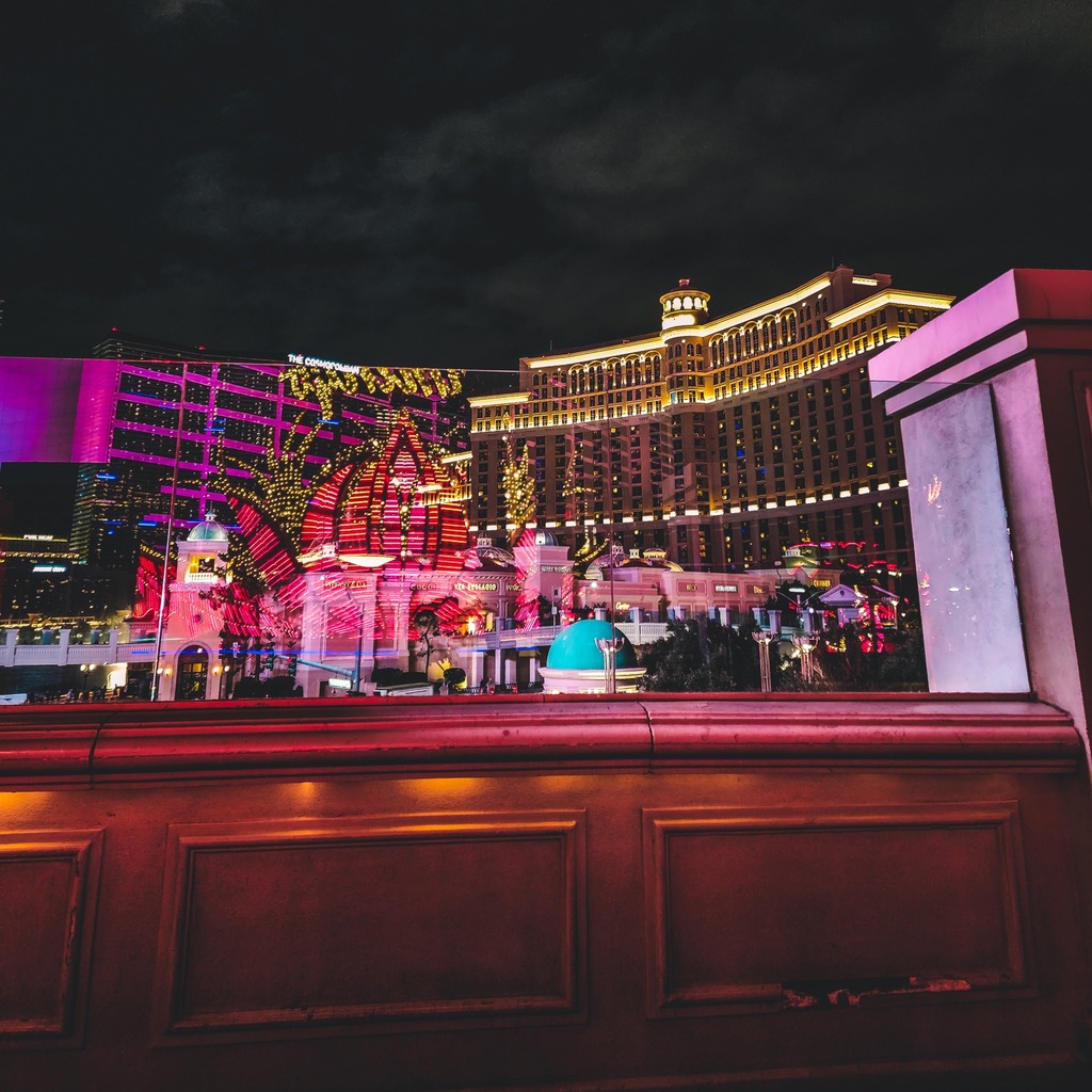 writingsofCMT's tweet photo. Vegas-2023-Cellphone-Series 
I can't decide if these are great or terrible photos. I went to take a shot of the building at night, but didn't realize until I had taken the first one that the glass protective barrier was reflecting the building behind me … https://t.co/BWdCjIu4xK https://t.co/uXDZXAIFJv