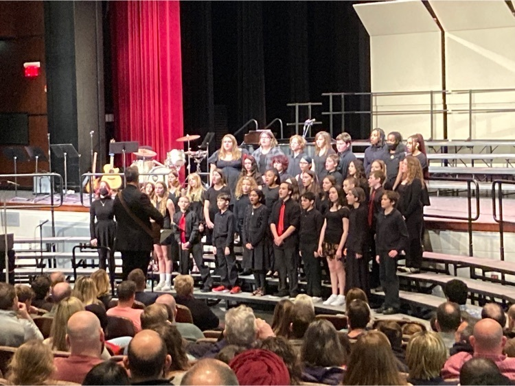 SRMSCardinals's tweet photo. The Music In Our Schools Concert is a great success! SRMS students sounded great and sang in front of a packed auditorium at UDHS.  Very proud!  https://t.co/l6DIcyfY5d https://t.co/nsaCaTnJ7f