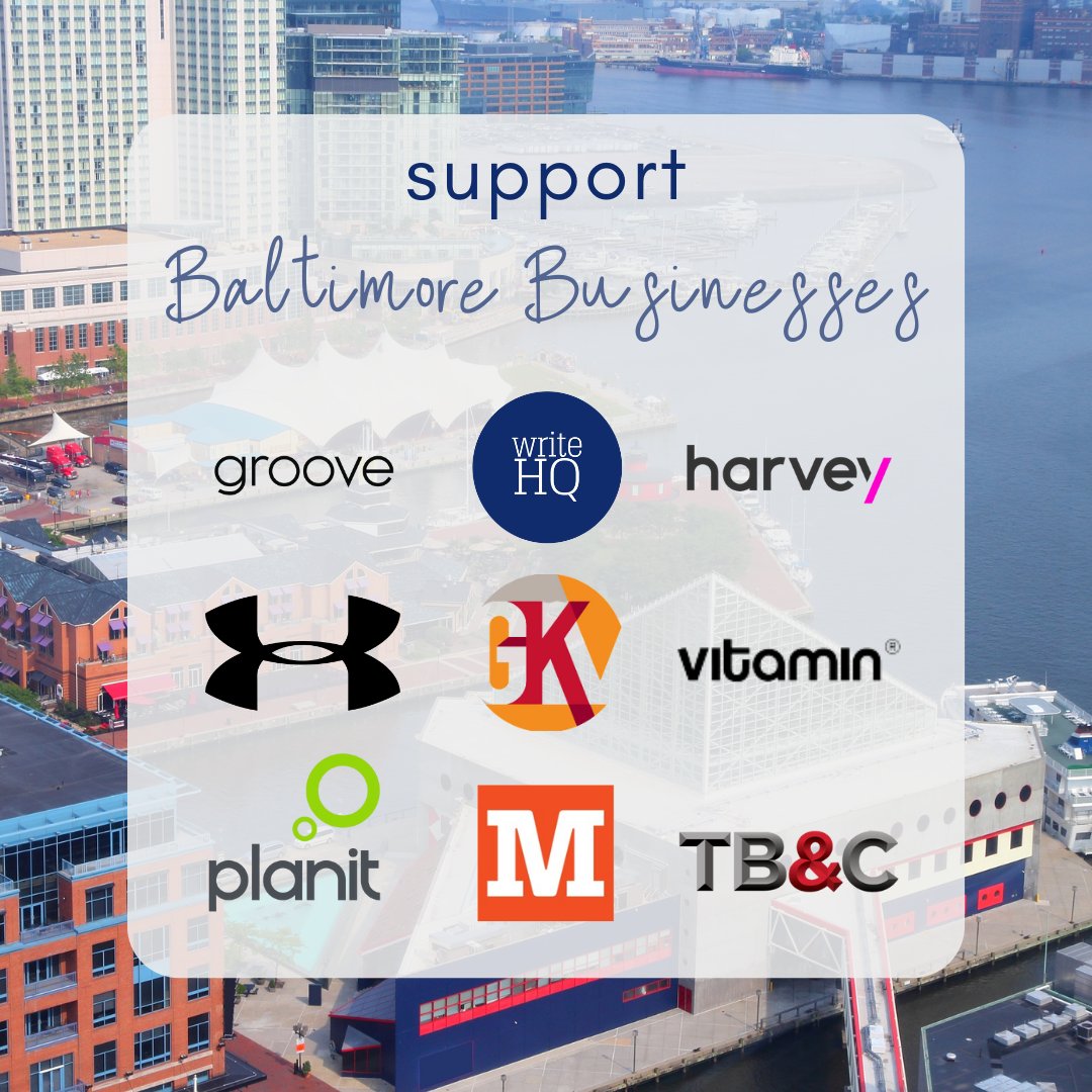 write_hq's tweet image. Why not stay local and support #Baltimore businesses like WriteHQ? Here are nine companies that are close to home 🏙️😊 Retweet if you’re Baltimore-based too! #ContentWritingService #SEOContent