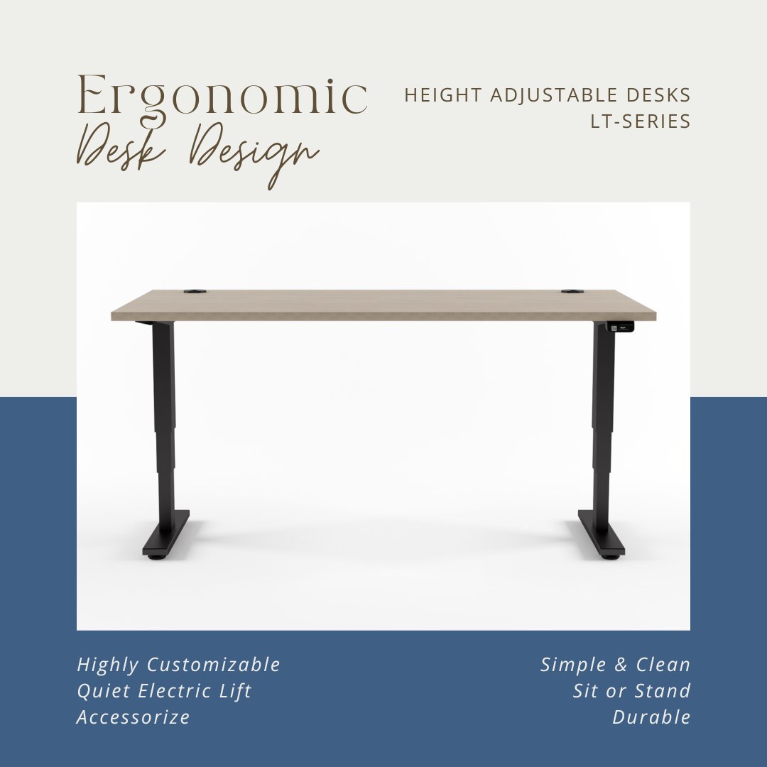 ExactFurniture's tweet photo. The LT-Series sit-and-stand desk comes equipped with a quiet electric lift that adjusts between 25"-49."

https://t.co/1lqWJHDmcR

#AVtweeps #audiovisual #avtech #avfurniture #furniture #desk #ergonomic... https://t.co/isqMofwftV