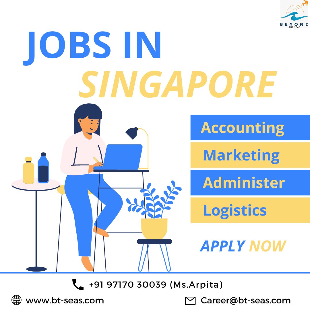 beyondthe_seas's tweet photo. Jobs in Singapore 

 #canada #Canada150 #canadaday #canadalife #dubai #dubainightlife #germany #burjkhalifa #kisikabhaikisikijaan #bankjobs #yrf #qatar #qatarjobs #salmankhan #shahrukhkhan #srk #pathaan #jobs #urgenthiring #jobseeker #digitalmarketing  #beyondtheseasllp https://t.co/ZR33yM0ysc