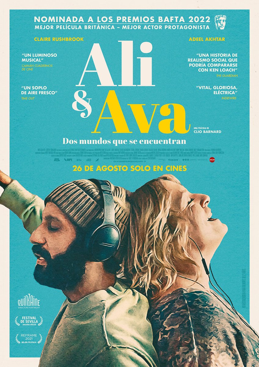 SusanaCSantana's tweet photo. A las 22:00 en @MovistarPlus en Estrenos podéis disfrutar de #aliyava.
La reseña sin spoilers la tienes en mi blog #claquetalucesyaccion 👉https://t.co/j5uuaoM7ys 👈 #pelicula #drama #romance #MovistarPlus #Estreno https://t.co/C4yswQbLnY