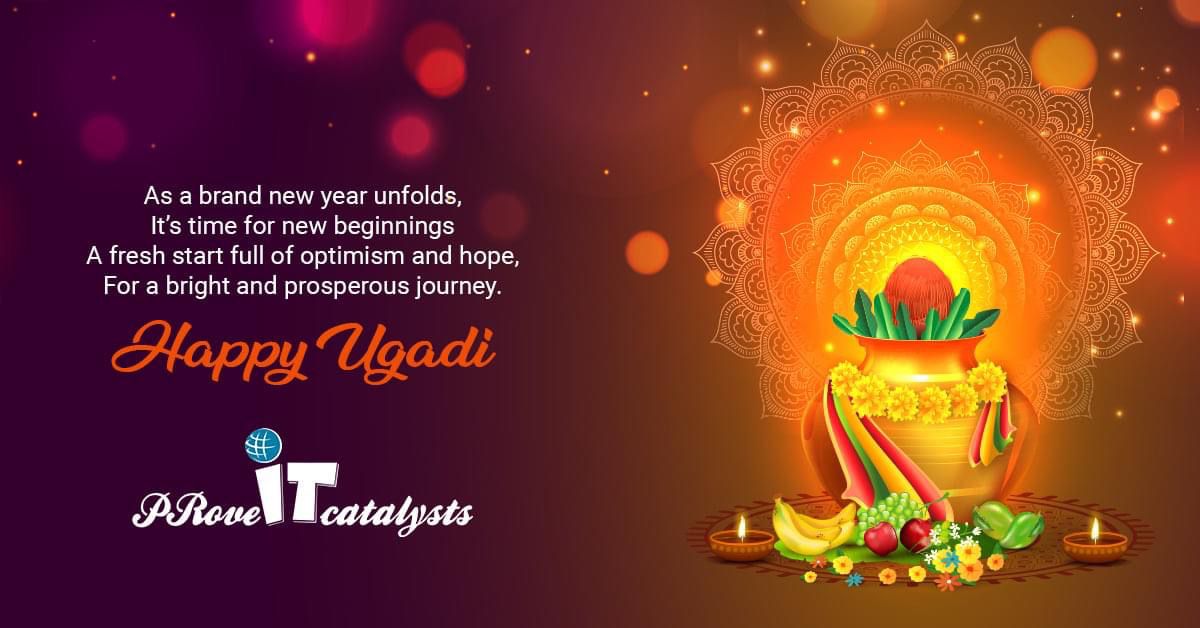 PRoveITCatalyst's tweet photo. As a brand new year unfolds, It’s time for new beginnings A fresh start full of optimism and hope, For a bright and prosperous journey.
#PRoveITCatalysts #HappyUgadi #Ugadi #HappyUgadi2023 #UgadiFestival https://t.co/1RNiTire6G
