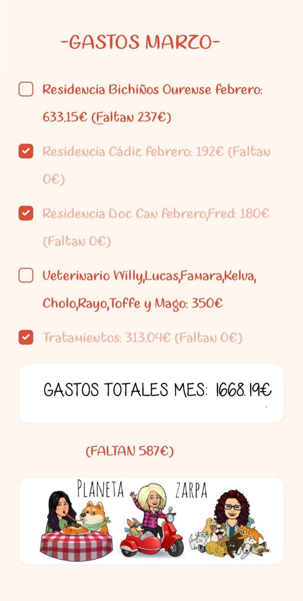 planetazarpa's tweet photo. Gracias a #AnaIsabelDC seguimos bajando facturas!
Nos faltan 587€ para liquidarlas del todo.
Nos echáis una patita🙏🐾
@Quima23 @Ainaruskka @AbuelaCule @_TataElena @Acerina56 @Atabales_Tocan @juanjosorilluch @LolaFdzCampillo @MartinchoVCF @MVICTORIAESPADA @pdm70 @veganibalecter https://t.co/RSXJ5ZoeNd