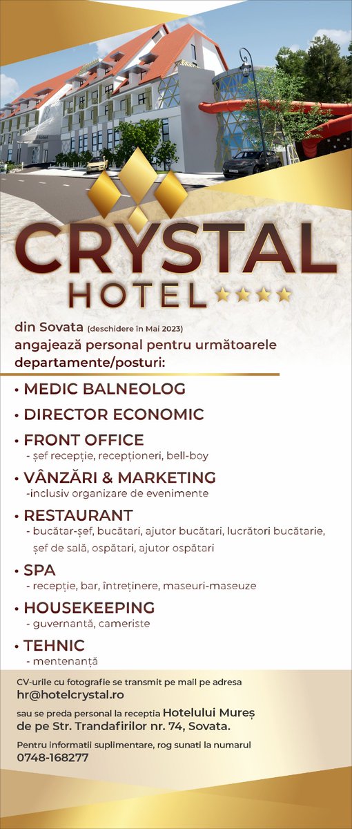 Hotel Crystal **** superior, Sovata (@hotelcrystal23) / Posts / X