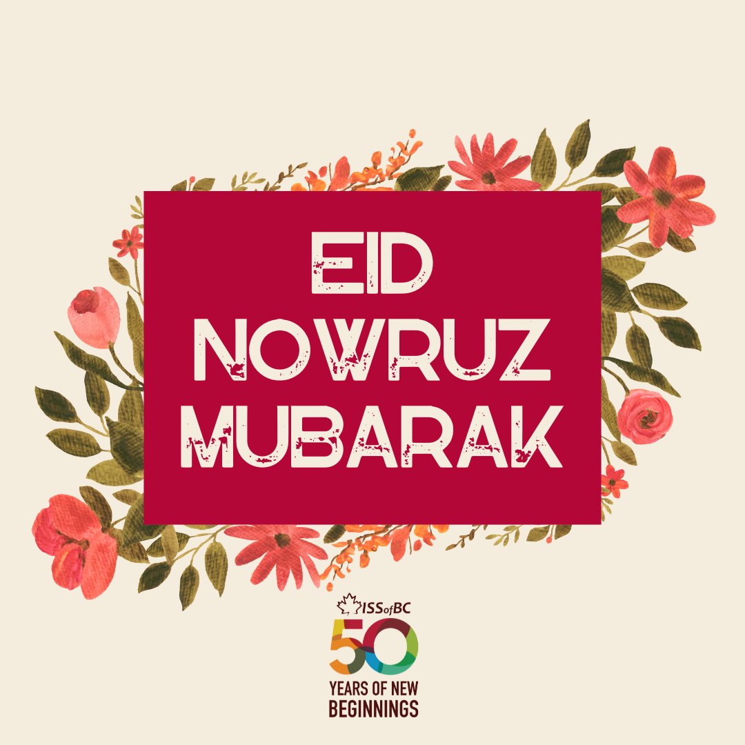 Immigrant Services Society of BC on Twitter " Eid Nowruz Mubarak to