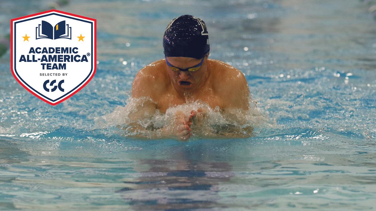 LandmarkConf's tweet photo. .@GoDrewRangers @DrewUSwimming Harrison Neal makes history as he becomes the first men's swimming &amp; diving Academic All-American!

📰 https://t.co/SpGz6BrhQc https://t.co/Fg3zrQBavZ
