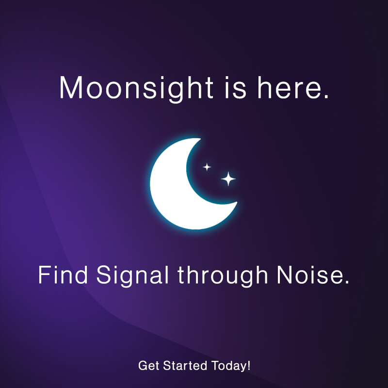 moonsightAI's tweet photo. Blockchain is for everyone. The tools needed for success should be, too. That's why we made Moonsight.

Alpha releases today. Are you ready?

Get Started: https://t.co/U9tP3puhP7