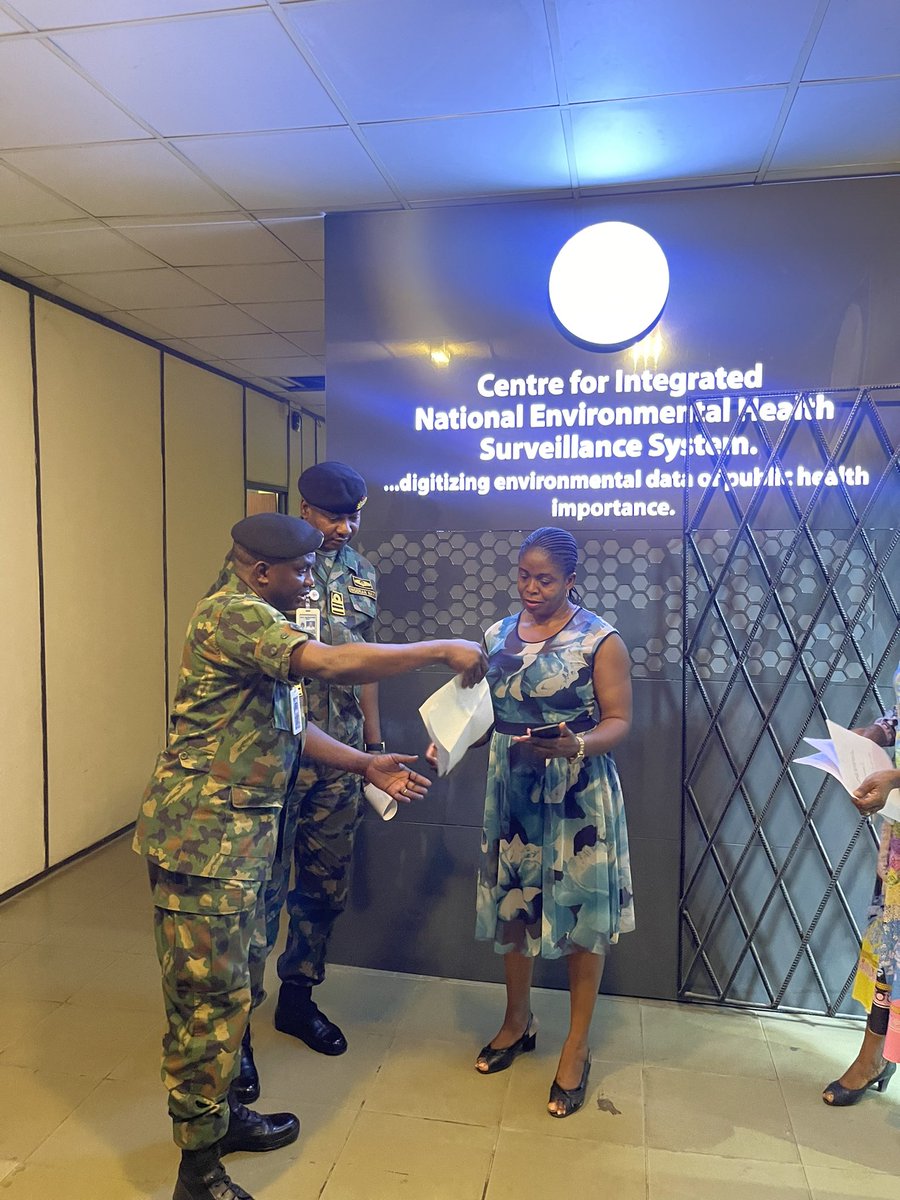 EHS_Division's tweet photo. It was such an amazing day has we had representatives from the Nigeria Navy where we discussed issues of Vector and pest control in Nigeria and the guidelines towards a clean and healthy Nigeria https://t.co/DdNQD9L80z