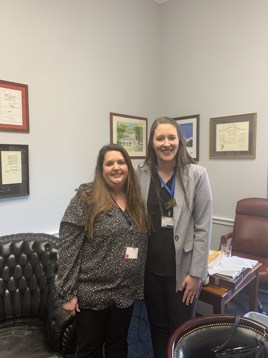 Wonderful meeting with Rep. McHenry’s today and his legal correspondent, M.K. Sowers! #WPS23 <a href="/PatrickMcHenry/">Patrick McHenry</a> <a href="/msbandyteaches/">Ashley Bandy</a>