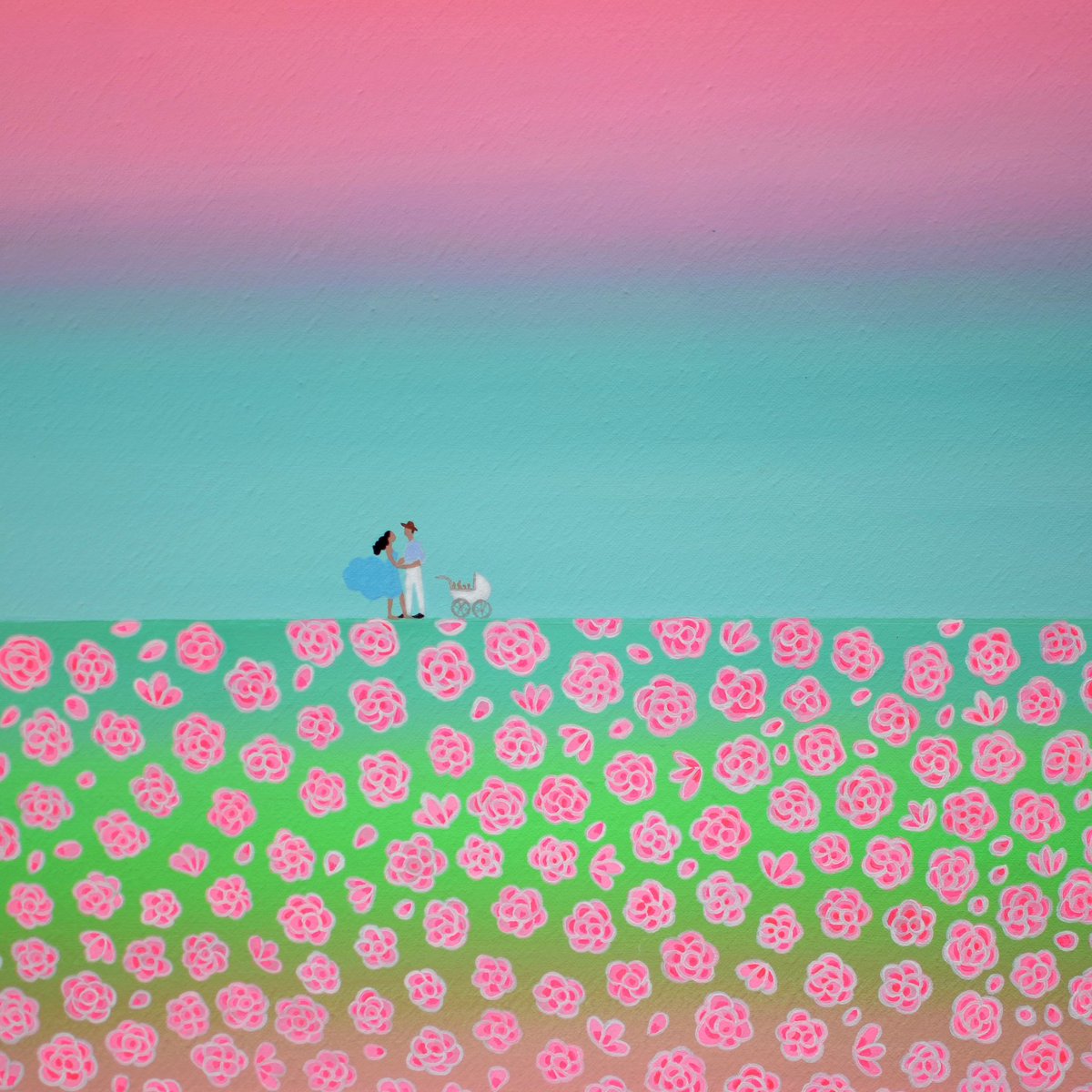 Norouz Pirouz to all 🤍🌸 Wishing everybody health and happiness this year 🇮🇷

Artwork: Close up of Blossoming by Shirin Sahba