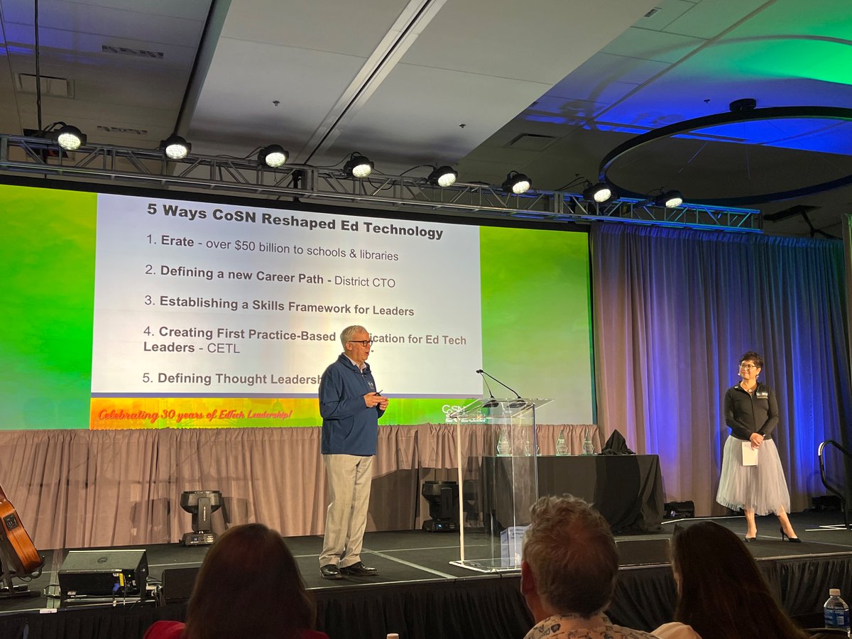 Happy 30th Anniversary, <a href="/CoSN/">CoSN</a> - just a sample of the accomplishments to the field of Educational Technology. #CoSN2023