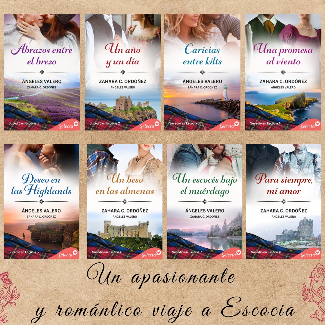 AzaOrdom's tweet photo. ¡Por fin podemos anunciarlo! ✨

#ProyectoAlfeke, el proyecto con @Leeryvicios, se llama «Sucedió en Escocia» y son ocho novelas románticas que alternan romance de época y contemporánea, y que saldrá de la mano de Selecta el 22 de junio de 2023 ✨

¡Ya está en preventa! https://t.co/LMDXEmJQcz