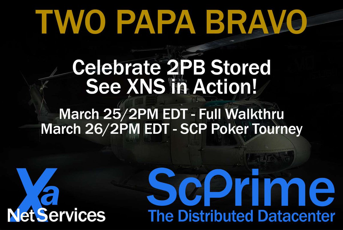Two Papa Bravo Event dlvr.it/SlG2td
