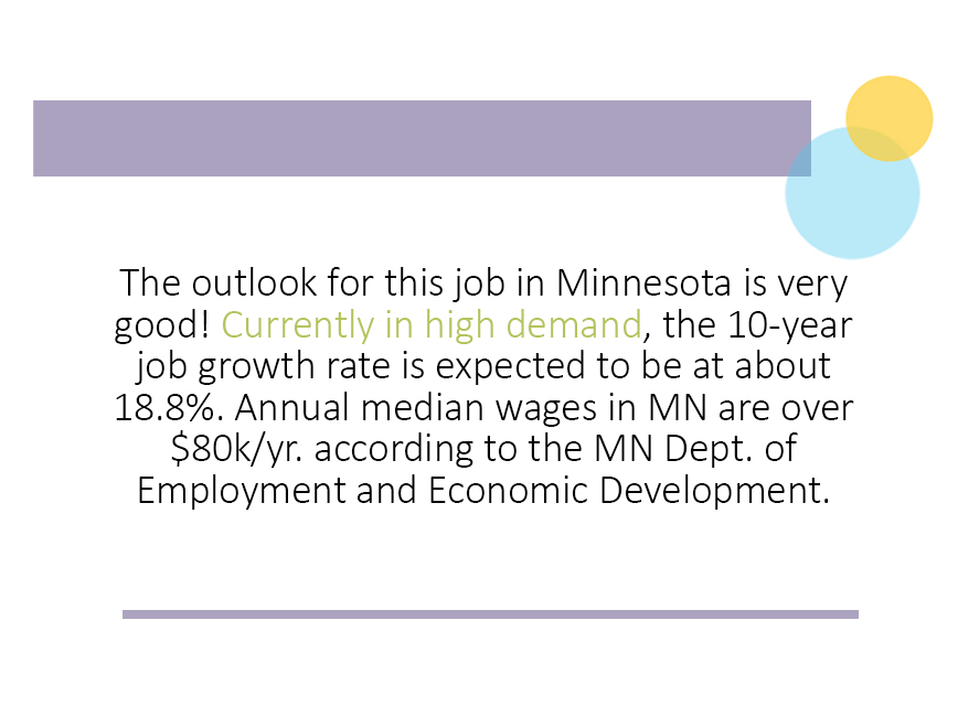 What careers are you interested in? Check out what Market Research Analysts do! They help companies to understand the wants &amp; needs of consumers. An internship in this area helps build needed skills &amp; give a great preview of what the role would be like for you!