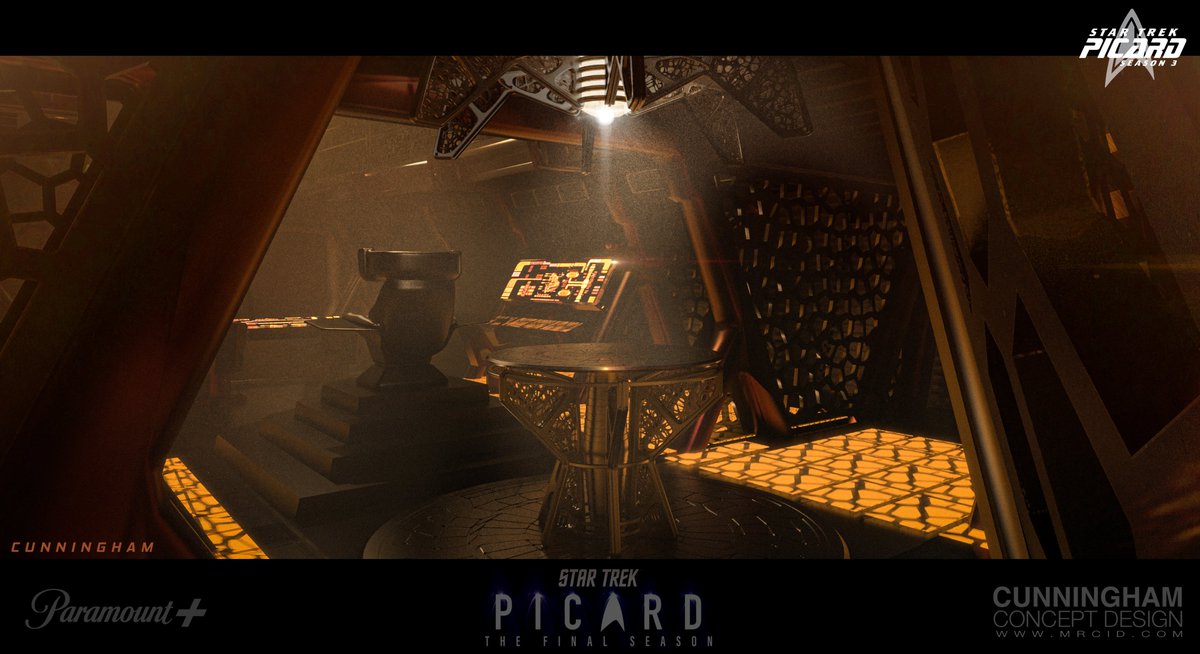 Star Trek Picard: Season 3 - The Shrike Bridge.
New episode on Thursday!

Preorder the book here: lnkd.in/dZr9ZSqt Star Trek: Picard: The Art and Making of the Series #startrek #picard #conceptart #Shrike #StarTrekPicard #scifi