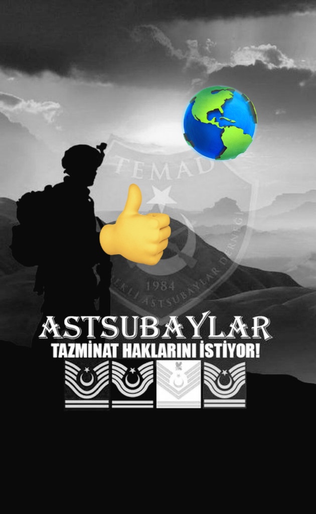 #AstsubaylaraMüjdeVerin           Müjdeler olsun size; aydınlıklar karanlığı boğacak; hak, adalet yerini bulacak diyebiliyor musunuz???
Jandarmayız,
Havadayız, 
Denizdeyiz, 
Karadayız
Her şeyin farkındayız .