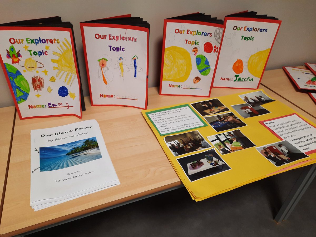 All ready for our Open Afternoon tomorrow.  Hard to believe we've been open  for almost two terms.