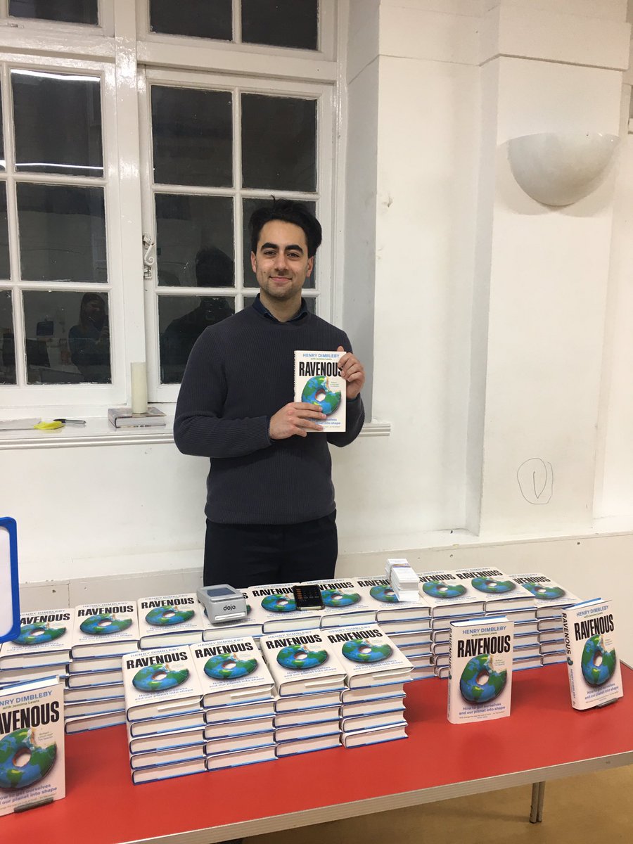 Profile Books (@profilebooks) on Twitter photo At the launch of <a href="/gemimsy/">jemima lewis</a> & <a href="/HenryDimbleby/">Henry Dimbleby</a>’s #Ravenous tonight in - where else - a school hall. Thanks <a href="/PHBookshop/">Primrose Hill Books</a> for valiantly selling to a hungry crowd 🍩📚 At the launch of <a href="/gemimsy/">jemima lewis</a> & <a href="/HenryDimbleby/">Henry Dimbleby</a>’s #Ravenous tonight in - where else - a school hall. Thanks <a href="/PHBookshop/">Primrose Hill Books</a> for valiantly selling to a hungry crowd 🍩📚