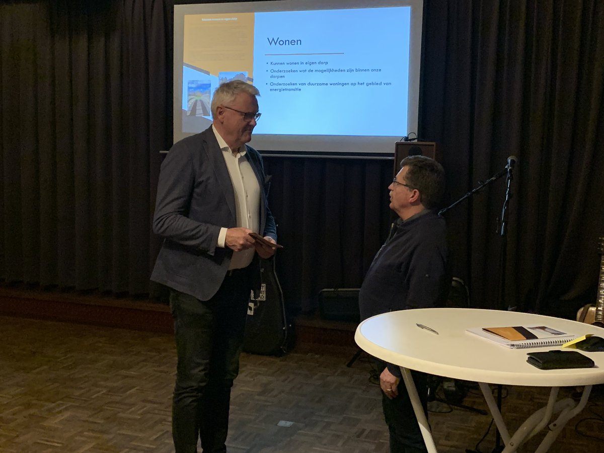 AntonBardie's tweet photo. Presentatie dorpsvisie Noordwijk-Lucaswolde met muzikale omlijsting van Gert Sennema &amp; WestkantStad. Mooie visie, nu aan de slag. In het ritme van deze prachtig muziek moet dat goed komen. @groningerdorpen @GemWkwartier https://t.co/wolIfL1Kfu