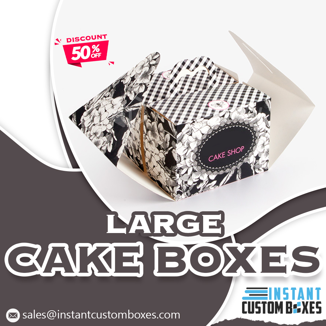 Instantcustomb1's tweet image. The Custom Large Cake Boxes are easy to dress up your cakes and keep them safe from breakage in transit.

𝘾𝙝𝙚𝙘𝙠 𝙤𝙪𝙩 𝙤𝙪𝙧 𝙬𝙚𝙗𝙨𝙞𝙩𝙚:
instantcustomboxes.com/product/custom…

Call Us At (888) 801-6597
🚚 100% FREE Shipping

#Largecakeboxes #cakepackaging #packaging #wholesale #USA