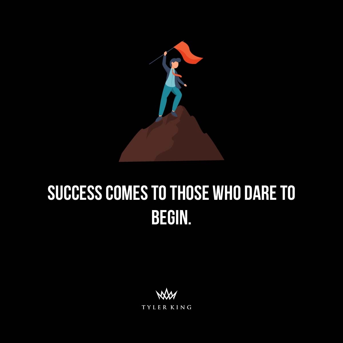 tylerking_me's tweet photo. "Success comes to those who dare to begin."

Hashtags:

#tylerking #entrepreneur #motivation #success #inspiration #money #lifestyle #mindset #entrepreneurship #love #business #goals #quote #tyler #king https://t.co/fkgrsnJ1Zl