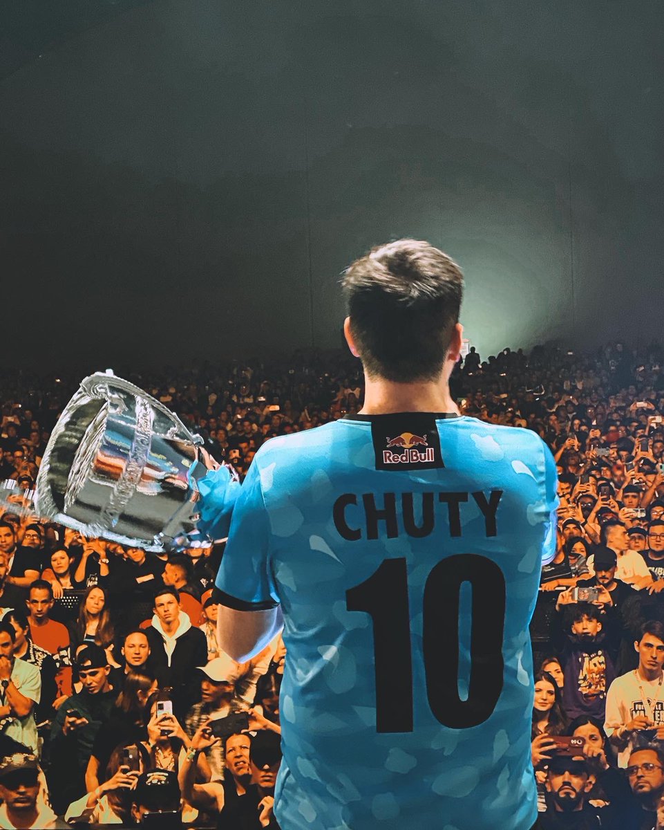 Todos los días hasta que Chuty se corone campéon de la Red Bull Internacional, pondré este tweet actualizado. 

Día 1 avisando de que Chuty será campeón de la Red Bull Internacional. 

Os lo dije.